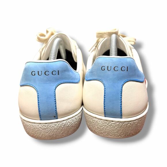 Gucci Ace GG \'Interlocking G - White Red Blue\' Sneaker | Size 9G(10US) main image 6